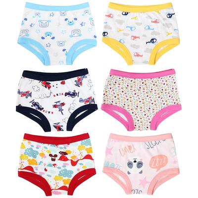 Biancheria intima per bambine imbottita da 1 a 3 anni, slip in cotone, mutandine per bambini, vestiti per bambini, 3 pezzi/lotto