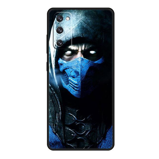 Game Mortal Kombat For Samsung Galaxy S21 Plus S22 Ultra 5g S10 Lite Note 20 10 S8 S20 Fe S9 S10e S7 Bag Phone Case