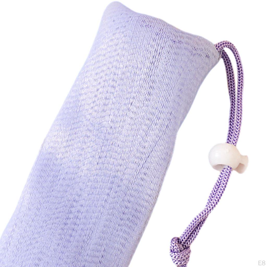 Bubble Mesh Bag, Soap Saver Exfoliating Bag for Bathing, Facial Cleanser, Body
