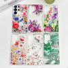Suitable for Samsung S25ultra Mobile Phone Case S24FE Small Fresh Peach Blossom A56 Air Compressed Airbag Anti Fall New Soft Case