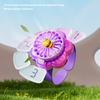 3 Wind Speeds Watch Fan Gradient Flowers USB Rechargeable Fan 2025 Handheld Fan  Toy