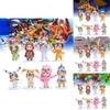 Collectible Digital Monsters Action Figures Featuring Taichi Agumon And Yamato Gabumon