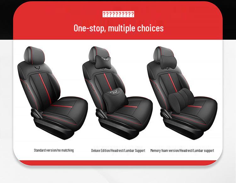 Wuling Capgemini Nappa Leather Six-Seater Car Seat Cushion