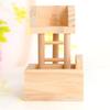 2-story Hamster Wooden Climbing Platform Hiding Shelter House Playground Chew Toy Pet Accessories