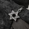 Hexagram Pendant Necklace: Trendy, Non-Fading, Versatile Clavicle Chain for Women and Men