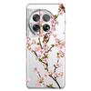 For OnePlus 12 Case 12R 5G Flower Clear TPU Soft Silicone Transparent Back Case for One plus 12R Cover on for Oneplus12 5G Coque
