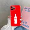 C-COCA Logo C-COLAS Phone Case For iPhone 11 13 16 12 17 14 15 Pro Max Plus Soft Clear Back Cover Coque