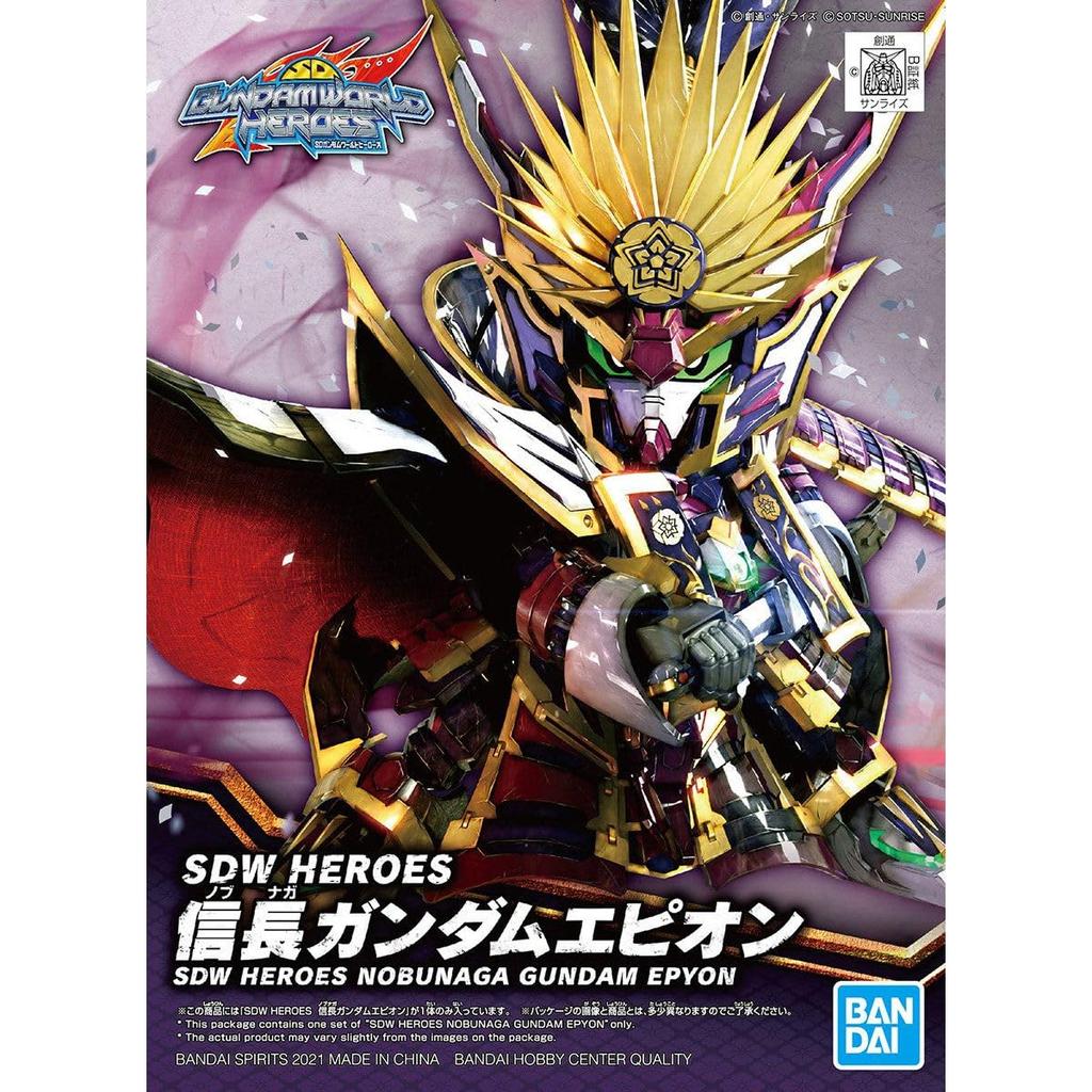SDW HEROES Nobunaga Gundam Epyon Pre-Colored Plastic Model
