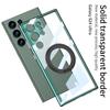 Samsung S24 Ultra Wireless Charging Phone Case with Magnetic Rotating Stand