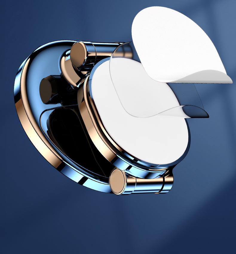 Magnetic Adhesive Car Phone Holder, Rotatable & Foldable, Multifunctional Accessory