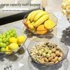Zhaoran Light Luxury Double-Layer Diamond Melamine Fruit Plate