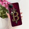 For Vivo V40 Pro Case V2347 Luxury Crown Letters Cover Soft Slim Phone Case For Vivo V40e V 40 Pro VivoV40 E V2403 Fundas Bumper