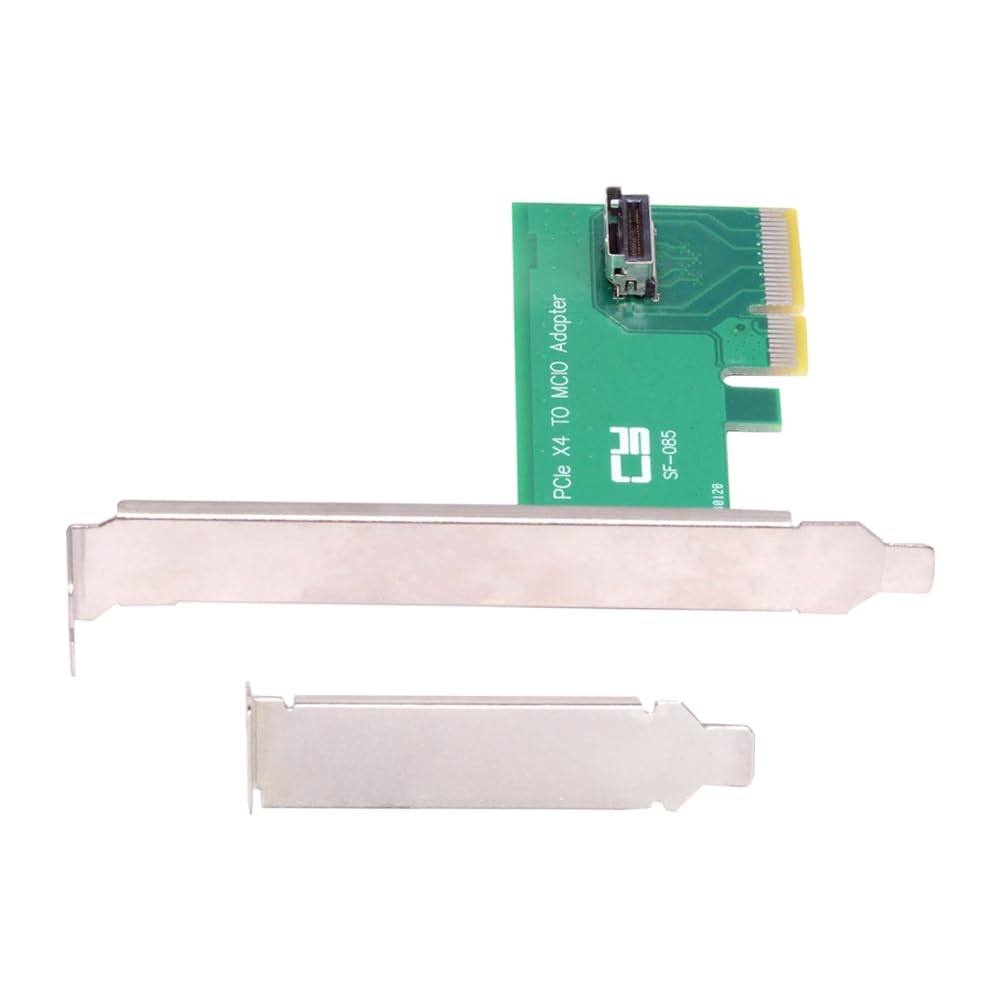 Cablecc 4X la MCIO Mini Cool Edge IO Adaptor Host Femeie pentru PCIe Nvme SSD PCI-Express 5.0 4.0 U.2
