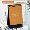 2025 Retro Kraft Paper Desk Calendar: Minimalist INS Style with College Entrance Exam Dates