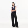 Veromoda 2025 Autumn Lyocell Blend Drawstring Wide-Leg Pants