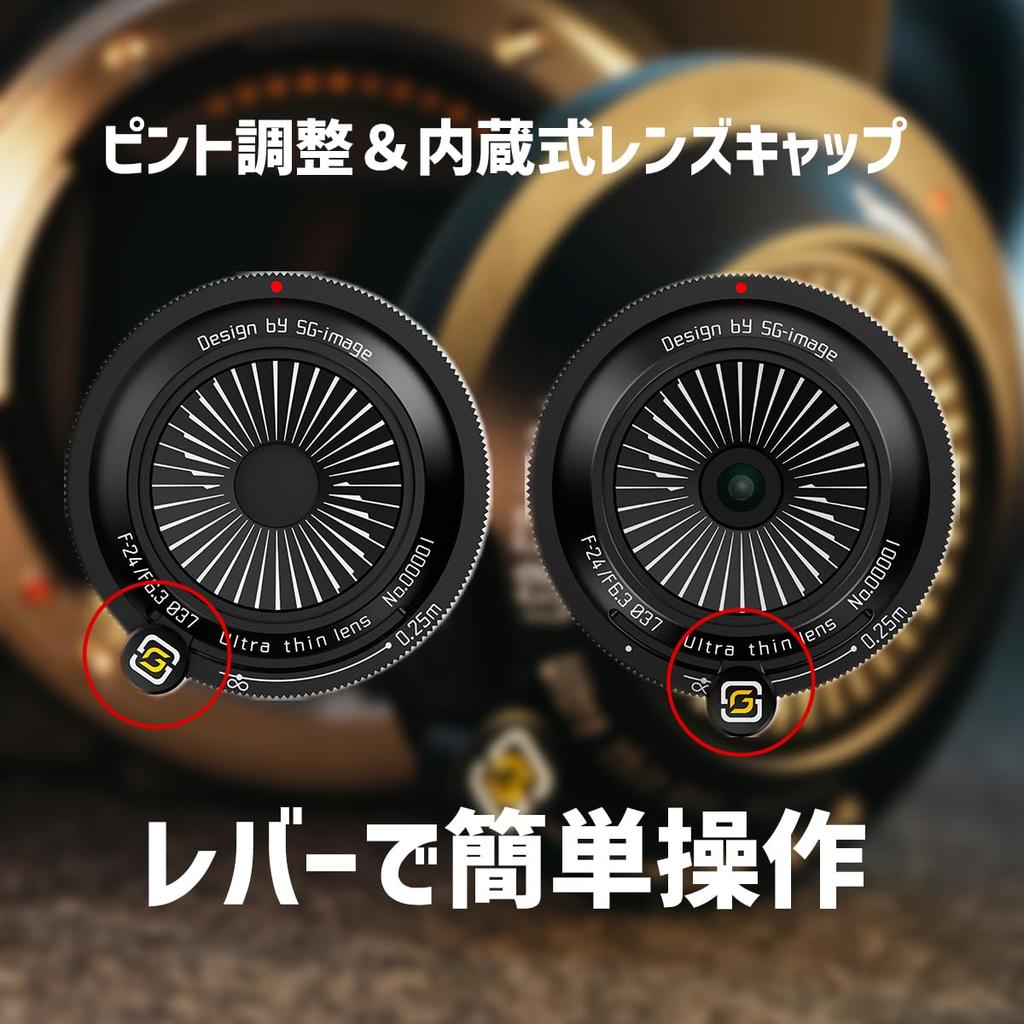 SG-image 24mm F6.3 Full-Frame Leica L-Mount Prime Ultra-Thin Pancake Lens, Black (2-Year Warranty) (Official Japanese Product)