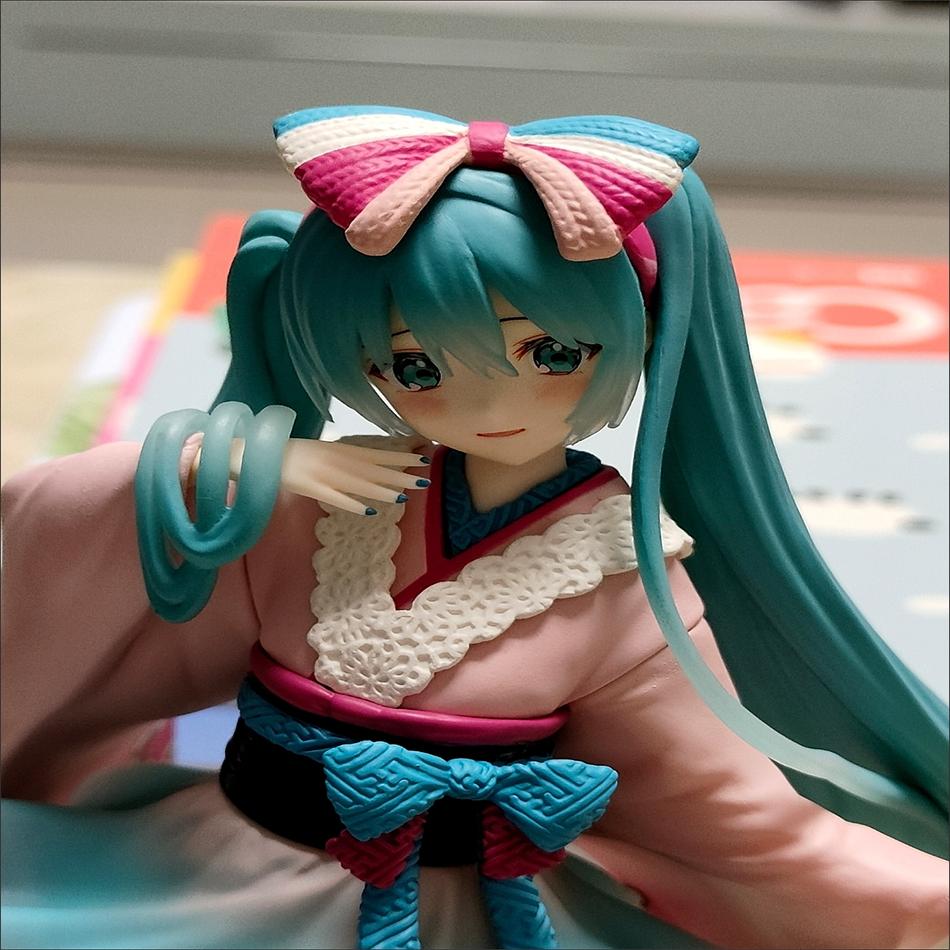 In Stock  Vocaloid Hatsune Miku New Tokyo Kimono PVC Anime Figures Action Figure Model Toys Collectibles Gifts