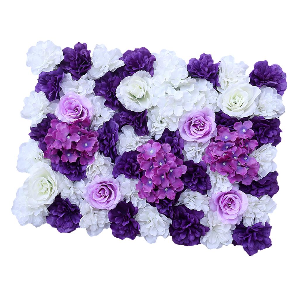 Stimulating flower panel for wall background for wedding birthday