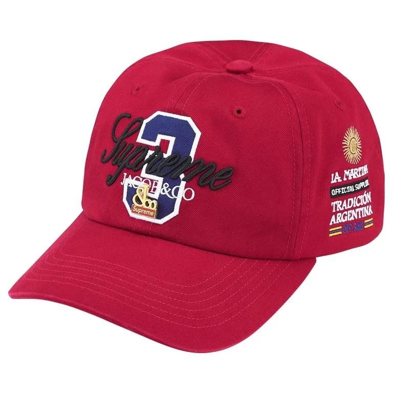 Supreme x La Martina 6-Panel Red One-Size