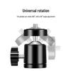 360° Rotating Mobile Streaming Tripod Stand with Multifunctional Clip