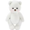 TeddyTales Lina Bear Handmade Plush Teddy Bear Dress-Up Doll, Small, Milk White (20cm)