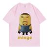 Kanye West Minye Funny Meme Tshirt Summer Unisexs and Womens Cotton Clothing Fashion Oversize Short Sleeve Top Streetwear Unisex