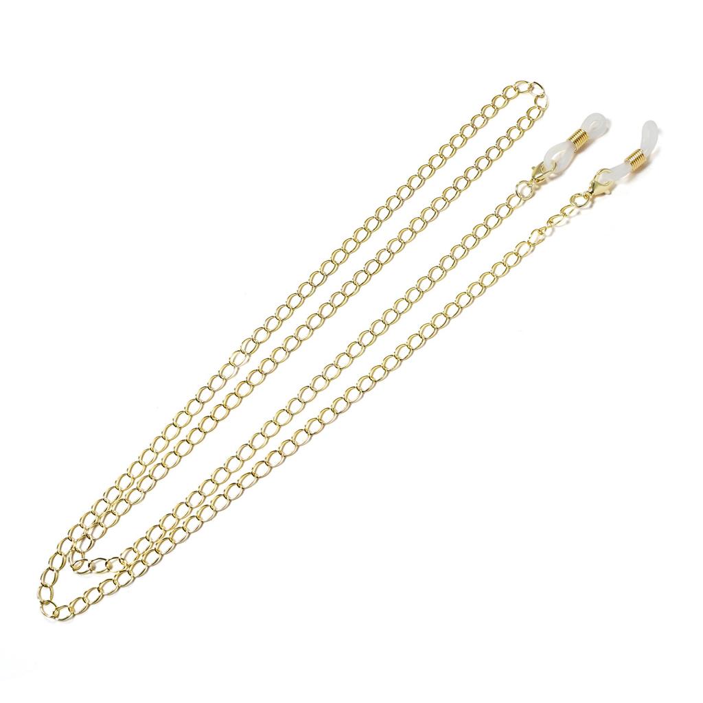 Modische Perlenmaskenketten Brillenketten Für Damen Retro Metall-Sonnenbrillen Lanyards Brillen-Kordelhalter Nackenband Dropshipping