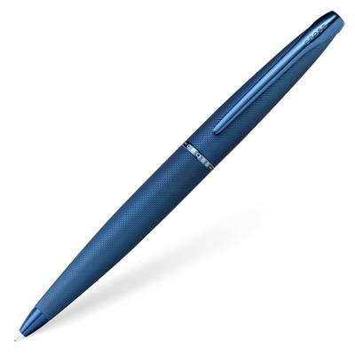 CROSS Balpen Donker Officieel Geïmporteerde Pen, Op Oliebasis, ATX, Blauw, N882-45,