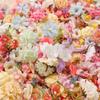 20/50Pcs Mix Artificial Flowers Silk Rose Fake Flowers Heads for Home Decor Wedding Decoration DIY Craft Garland Gifts Accessory