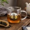 Fine Mesh Tea Strainer Stainless Steel Loose Leaf Infuser Tea Filter  Loose Leaf Brewing