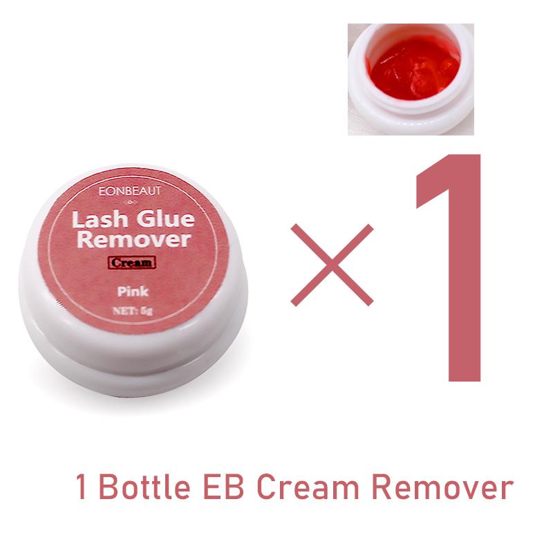 eonbeaut Pink Remover Strawberry Cream Pro Eyelash Extensions 5g Supplies Makeup Tools