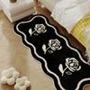 French-Style Carpet, Soft And Cool, Bedroom Bedside Rug, Bay Window Rug, Walk-In Closet Floor Mat, Home Decoration.