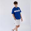 Goxo Woven PockeT T shirT Hook Slice Blue