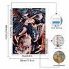 New Arrival 5D DIY Full Circle Diamond Painting "Couple Art" Embroidery Cross Stitch Home Decor Gift