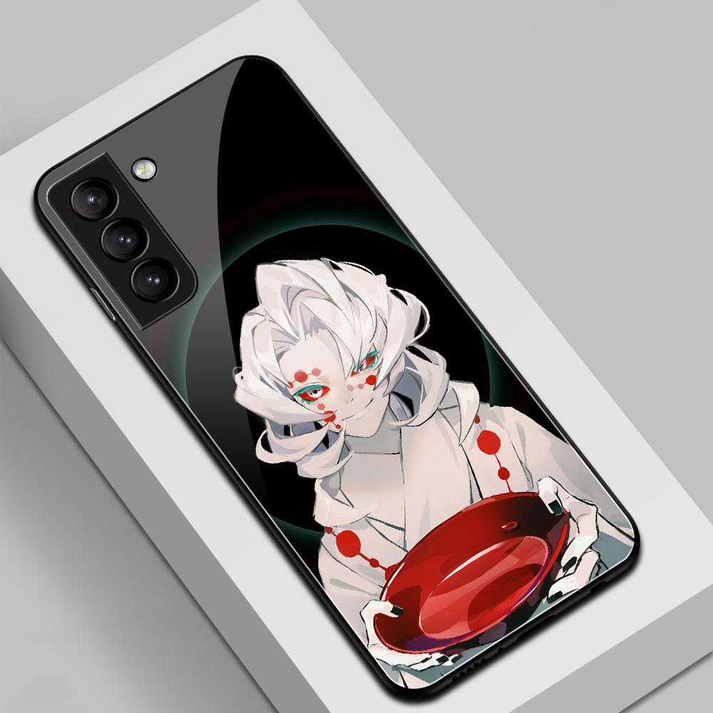 

Для Samsung Galaxy A60 A31 A51 A71 A52 A32 4G 5G A50 A70 чехол RUI Kimetsu No Yaiba Стеклянный задний чехол для телефона M40S