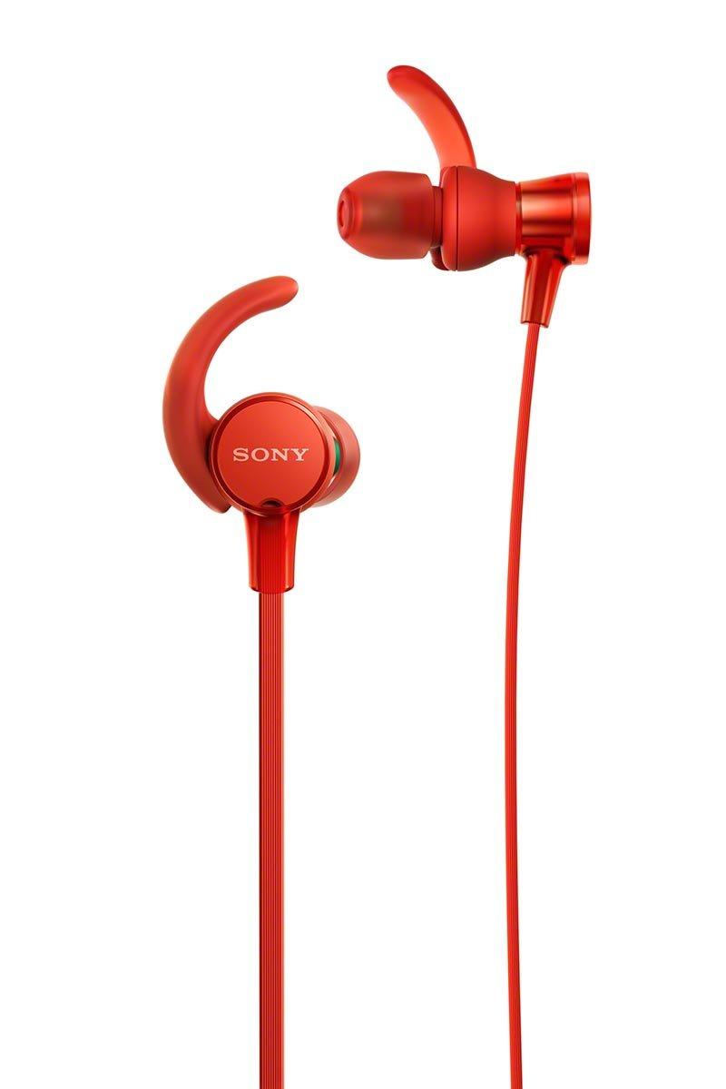 

Sony Deep Bass with Remote and Red MDR-XB510AS Earphones, Model Waterproof/Sports-Ready, Microphone, (MDR-XB510AS R)