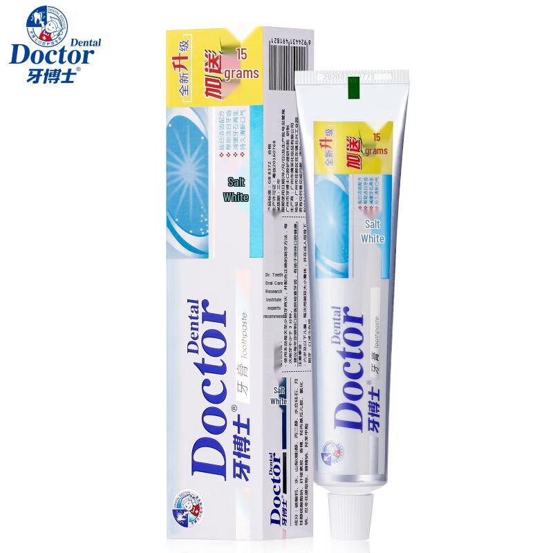 

Dr. Tooth Multi-Effect Whitening Salt Toothpaste (90g+15g)