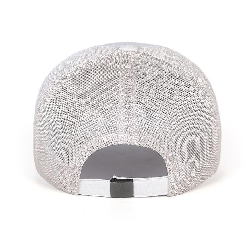 Spring and Summer Retractable Extended Brim Mesh Cap Men's and Women's Outdoor Fishing Baseball Cap Street Travel Shade Sun Protection Hat