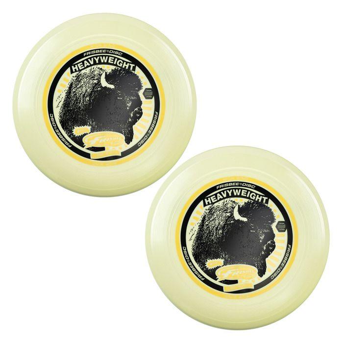 Frisbee Disc Zburător 200g, Activități în Aer Liber - Set de 2, Galben galben
