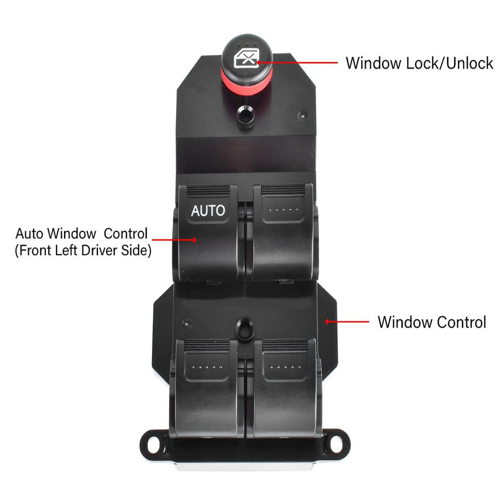 20 Pins Master Power Window Door Switch For Honda CR-V 2002 2003 2004 2005 2006