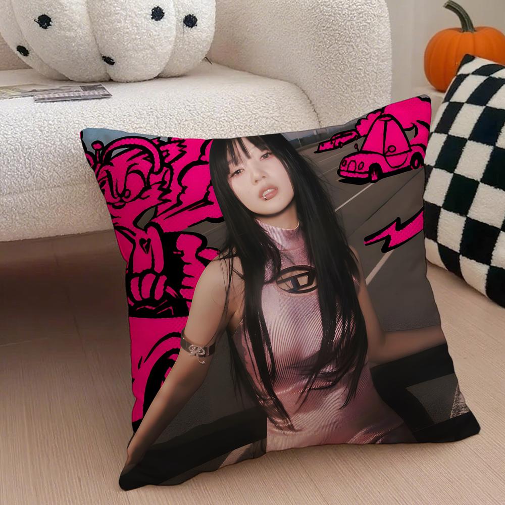 Singer Lovely JJOY Cushion Cover Throw Pillow Cover Hidden Button Durable Polyester Chair Cushion
