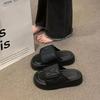 Fashion Slippers Casual Summer Women's Shoes Pantofle Slides Shale Female Beach Luxury 2025 Sabot Soft Flat Leisure Hook & Loop Female S