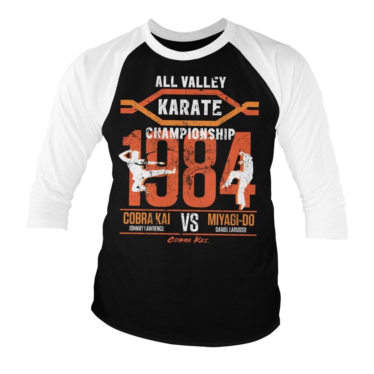 T-Shirt À Manches 34 Du Championnat De Karaté De La Vallée Tous Unis Cobra Kai S
