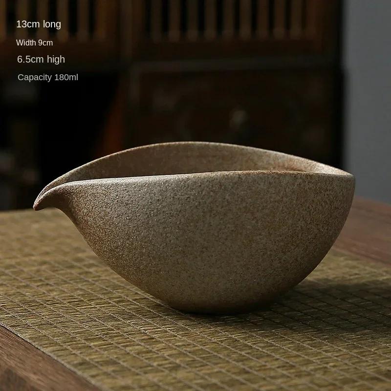 Coarse Pottery Matcha Chawan Tea Bowl Accessories Japanese Matcha Mixing Bowl Kitchen Tools  Matcha Whisk