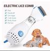 Peine Eléctrico Multifuncional para Mascotas y Eliminador de Pulgas