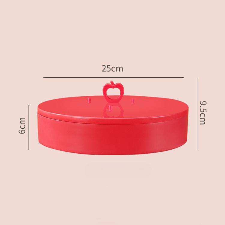 Creative New Year Candy Box Light Luxury Household Snack Dried Fruit Storage Box Wedding Festive Multi-Grid Nut Plate