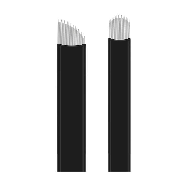 Microblading U-Shaped 18-Needle Curved Blade for Eyebrow Precision