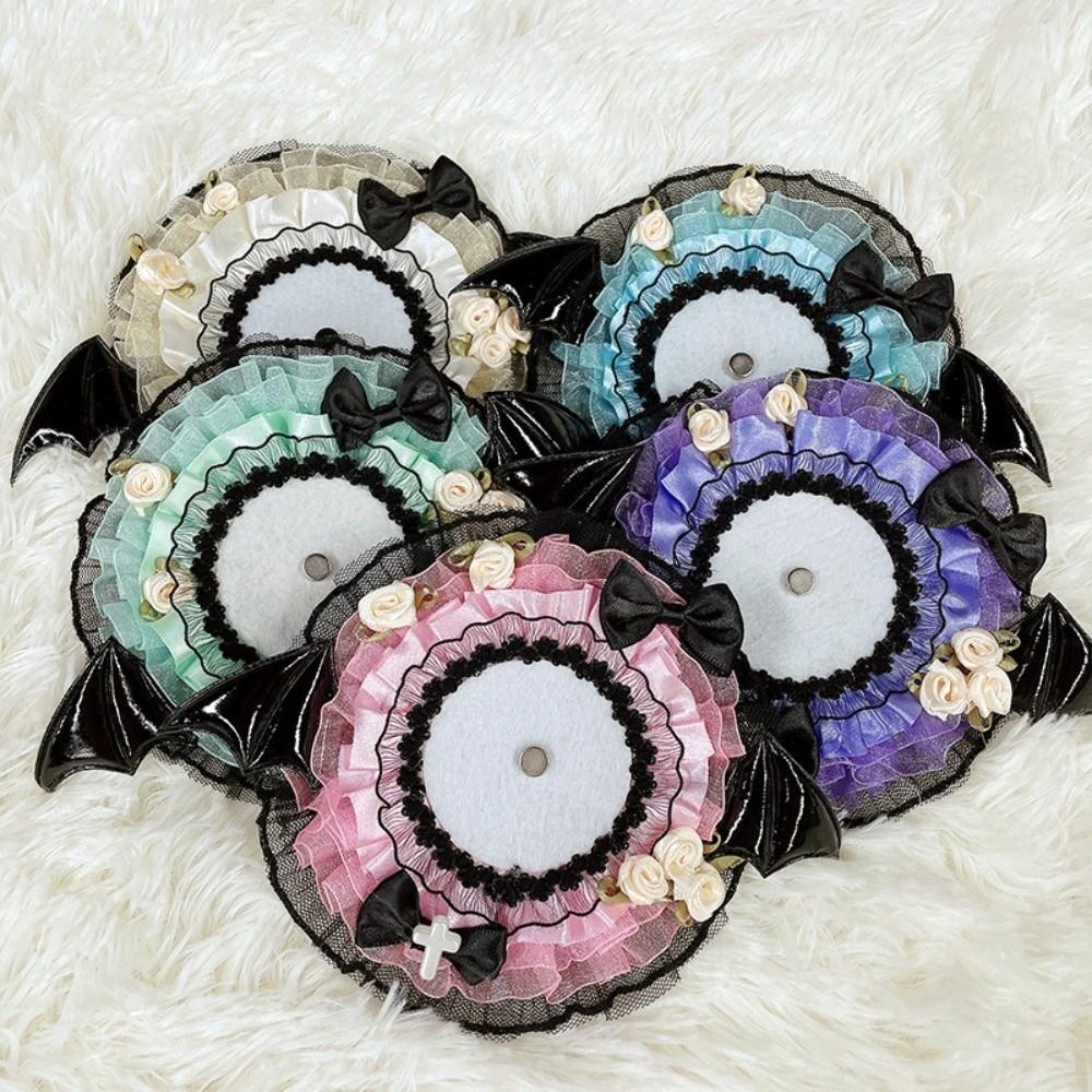 Rose Pins Display Base Bow Love Heart Badge Frame Pendant 55-75mm Badge Display