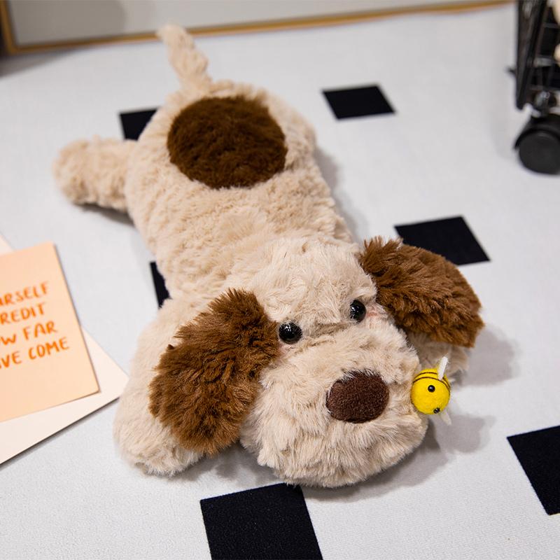 

Милая маленькая подушка-собачка Хороший подарок на день рождения или День святого Валентина 1 шт. 35 см Прекрасные плюшевые игрушки в виде лежащей собаки Мягкая набивная игрушка-щенок 35cm хаки