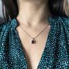 Серебряная подвеска с сапфиром nano 1.26ct (2203414)